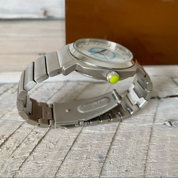 Paul Frank Mother of Pearl Stainless Steel Watch - Picture 5 of 10